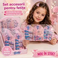 En-gros Set de păr pentru copii - 8 accesorii cu animăluțe - vânzare en-gros pentru revânzare