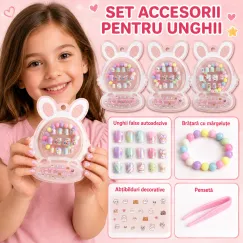 En-gros Set unghii false autoadezive 3D pentru copii cu accesorii - vânzare en-gros pentru revânzare