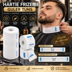 Hârtie pentru Frizerie Guler Tuns