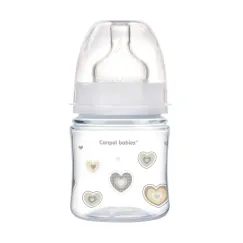 En-gros Biberon anticolici gât larg, Canpol babies, polipropilena, 120 ml, „Newborn Baby”, bej - vânzare en-gros pentru revânzare