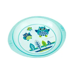 En-gros Farfurie „Bufniță”, Canpol babies, fără BPA, turcoaz - vânzare en-gros pentru revânzare
