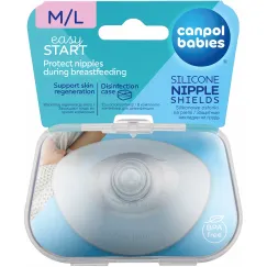 En-gros Set 2 protecții pentru mamelon, Canpol babies, marimea L, silicon, fără BPA - vânzare en-gros pentru revânzare