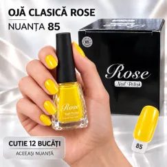 Ojă Clasică Rose - Nuanța 85 - Cutie 12 Bucăți