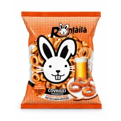 Covrigei condimentați aperitiv pentru bere Ronțăilă 400 g