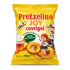 Covrigei cu lapte și miere Pretzelino Joy 100 g