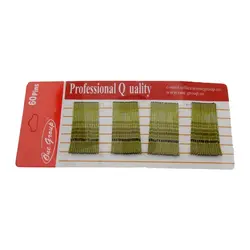 Agrafe de păr aurii 60 buc