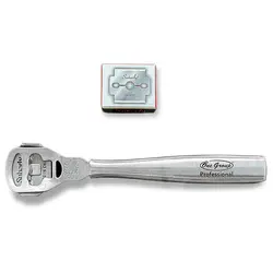 Aparat călcâie din inox cu lamă de rezervă