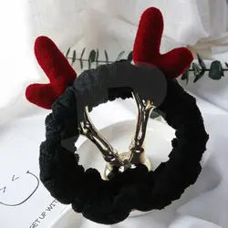 Bentiță cosmetică cu coarne de ren, negru