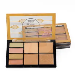 Paletă Corector Cremă Ruby Rose – 8 Nuanțe Profesionale