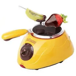 Aparat electric pentru topit ciocolată cu set fondue