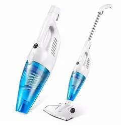 Aspirator vertical 2 în 1 cu filtru HEPA și tehnologie ciclonică, 600W, aspirator de mână detașabil, cablu 3,4 m