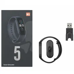 Brățară inteligentă M5 Smart Bracelet cu monitorizare activitate și notificări