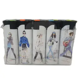 Brichete WEN HAI DONG DU High Quality Gas Lighter, set 50 bucăți