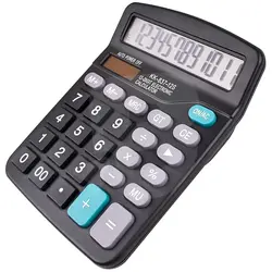 Calculator electronic de birou KK-837-12S cu afișaj mare și alimentare dublă