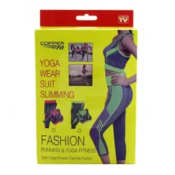 Costum fitness și yoga damă din 2 piese cu bustieră și pantaloni 3/4, material elastic respirabil, mărime universală