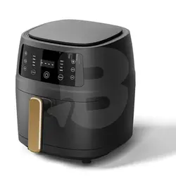 Friteuză Air Fryer Digitală 8L 2400W cu Aer Cald, 8 Programe, Fără Ulei