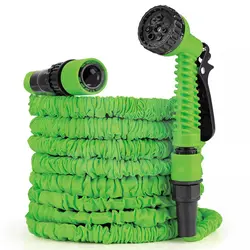 Furtun de grădină extensibil 60 m cu pistol de stropire 7 funcții