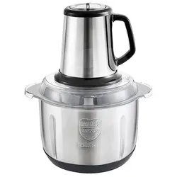 Mașină de tocat electrică din inox 5L cu 3 viteze pentru carne și legume