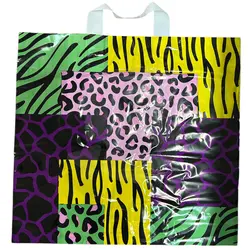 Pungă zebrată colorată 35×37 cm grosime 55 microni pentru ambalare