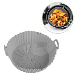 Tavă din silicon pentru air fryer 18 cm