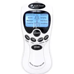 Aparat de masaj TENS EMS digital cu electrozi pentru recuperare și relaxare musculară