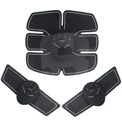 Aparat Smart Fitness EMS cu electrostimulare musculară pentru tonifiere corporală