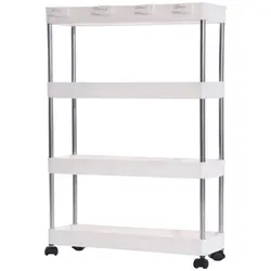 Raft pentru baie pe roți cu 4 niveluri