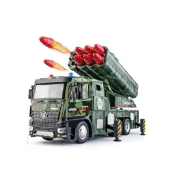 Camion militare cu lansator de rachete cu cabină metalică, Camion militar cu frecare și 8 rachete 6511110052000 CON-311