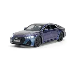 Masina metal RS7 metalizat cu sunete, lumini, deschide usile 6511110051843 CON-300