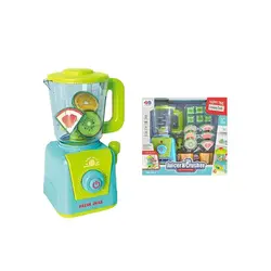 Set de Joacă „Micul Bucătar”, Blender Interactiv cu Sunete și Lumini, Include Fructe și Accesorii de Bucătărie