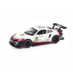 Macheta Auto Metalica 911 RSR GT scara 1:32, Die-Cast cu sunet, lumini si functia Pull-Back