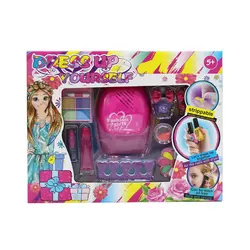 Set Manichiură Interactiv pentru Copii „Dress up Yourself”, Include Ojă Lavabilă, Accesorii de Decorat și Stickere, Multicolor