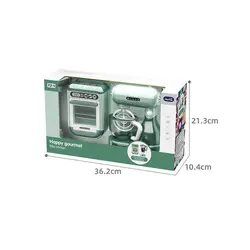 Set 2 electrocasnice de bucătărie pentru copii în ambalaj de prezentare