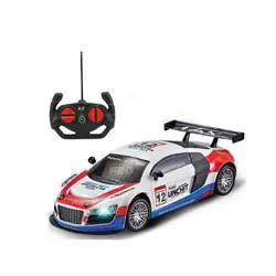 Mașină cu Telecomandă Rastar Audi R8 LMS Performance, Scară 1:18, Lumini LED Funcționale, Detalii Realiste, Lungime 25 cm, Multicolor/Alb