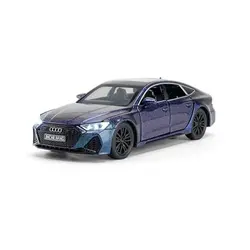 Mașină metalică Audi RS7 Sportback scară 1:24 cu lumini și sunet