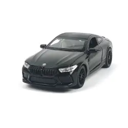 Machetă Metalică Sport M8, Scara 1:32, 6 Puncte de Deschidere (Uși, Capotă, Portbagaj), Efecte de Sunet și Lumini, Lungime 16 cm