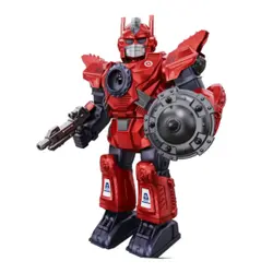 Robot interactiv "Powerful" cu lumini, muzica si efect de fum (pulverizare vapori)