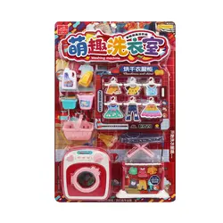 Set de Joacă Mașină de Spălat cu Funcții Interactive, Sunete și Mișcare, Include Coș de Rufe și Accesorii, Înălțime 20 cm
