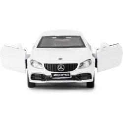 Machetă Auto Metalică Mercedes-AMG GT 63, Scară 1:32, Efecte Sonore și Luminoase, Portiere Mobile, Lungime 15 cm, Caroserie Die-Cast