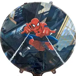 Balon din Folie de Aluminiu Rotund Spiderman, Design City Action, 45 x 45 cm
