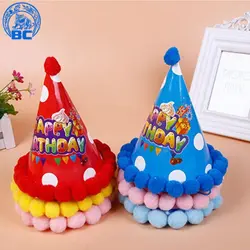 Coifuri de Petrecere Aniversară, Înălțime 21 cm, Diverse Modele și Culori