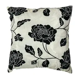 Pernă Decorativă Completă, Față din 100% Catifea Premium și Burduf Inclus, 45 x 45 cm