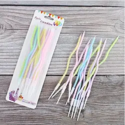 Set 10 Lumânări Colorate – Decor Festive și Atmosferă Ambientă