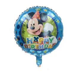 Balon din Folie de Aluminiu în Formă de Inimă Mickey și Minnie Mouse, Argintiu și Auriu, 45 x 45 cm