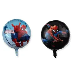 Balon din Folie de Aluminiu Rotund Spider-Man, Decor Supereroi Marvel, 45 x 45 cm