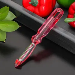 Curățător Universal pentru Legume și Fructe, Peeler cu Lamă din Oțel Inoxidabil, 18 x 2.5 cm