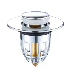 Dop Universal pentru Chiuvetă, Sistem Anti-Miros și Filtrare Reziduuri, Diametru Standard