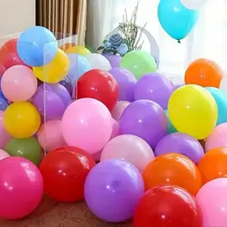 Set 100 buc Baloane Colorate din Latex – Culori Mixte
