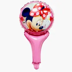 Balon din Folie de Aluminiu Figurină, Model Minnie Mouse, Roz, 50 x 28 cm