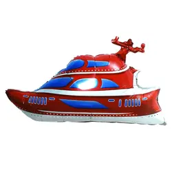 Balon din Folie Metalizată, Model Iaht de Croazieră, 63 x 55 cm